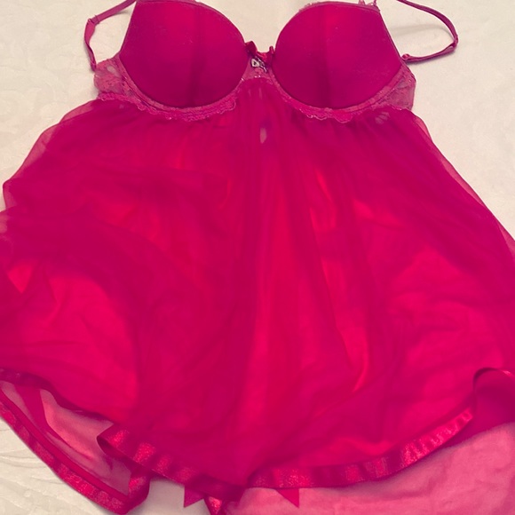 NWOT Victoria’s Secret sexy little thing 36C with a little padding & panties - Picture 2 of 8